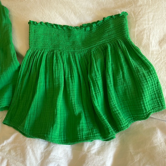 Stark Green S Top and M Skirt Set from TNT - Picture 4 of 4